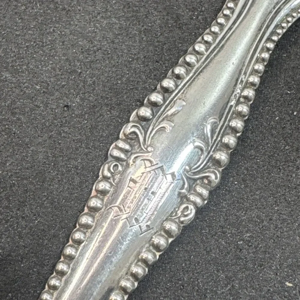 Canterbury by Towle Sterling Silver Pickle Fork Gold Wash Long 8 5/8